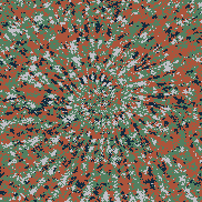 Tie Dye Camo NFT #1487 &copy; Dan Ellis vague.paris