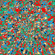 Tie Dye Camo NFT #1489 &copy; Dan Ellis vague.paris