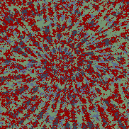 Tie Dye Camo NFT #1490 &copy; Dan Ellis vague.paris