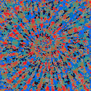 Tie Dye Camo NFT #1492 &copy; Dan Ellis vague.paris