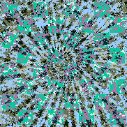 Tie Dye Camo NFT #1500 &copy; Dan Ellis vague.paris