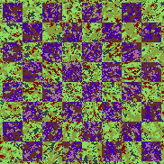 Tie Dye Camo NFT #1507 &copy; Dan Ellis vague.paris