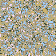 Tie Dye Camo NFT #1511 &copy; Dan Ellis vague.paris