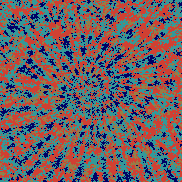 Tie Dye Camo NFT #1514 &copy; Dan Ellis vague.paris