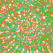 Tie Dye Camo NFT #1516 &copy; Dan Ellis vague.paris