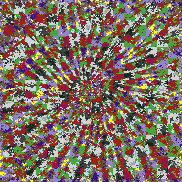 Tie Dye Camo NFT #1538 &copy; Dan Ellis vague.paris