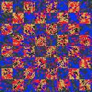 Tie Dye Camo NFT #1543 &copy; Dan Ellis vague.paris