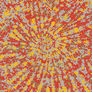 Tie Dye Camo NFT #1550 &copy; Dan Ellis vague.paris