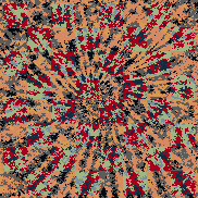 Tie Dye Camo NFT #1573 &copy; Dan Ellis vague.paris