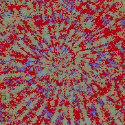 Tie Dye Camo NFT #1575 &copy; Dan Ellis vague.paris