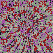 Tie Dye Camo NFT #1576 &copy; Dan Ellis vague.paris