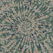 Tie Dye Camo NFT #1578 &copy; Dan Ellis vague.paris