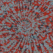 Tie Dye Camo NFT #1579 &copy; Dan Ellis vague.paris