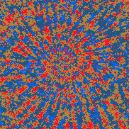 Tie Dye Camo NFT #1584 &copy; Dan Ellis vague.paris