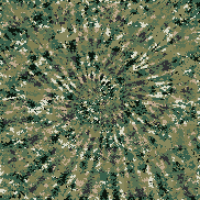 Tie Dye Camo NFT #1588 &copy; Dan Ellis vague.paris