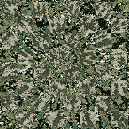 Tie Dye Camo NFT #1603 &copy; Dan Ellis vague.paris