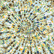 Tie Dye Camo NFT #1606 &copy; Dan Ellis vague.paris