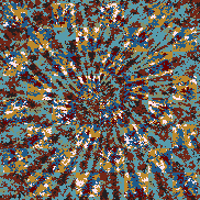 Tie Dye Camo NFT #1609 &copy; Dan Ellis vague.paris