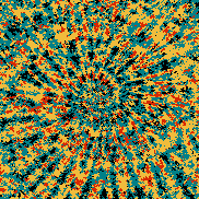 Tie Dye Camo NFT #1614 &copy; Dan Ellis vague.paris