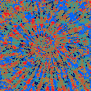 Tie Dye Camo NFT #1615 &copy; Dan Ellis vague.paris