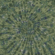 Tie Dye Camo NFT #1623 &copy; Dan Ellis vague.paris