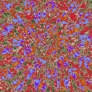 Tie Dye Camo NFT #1624 &copy; Dan Ellis vague.paris