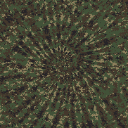 Tie Dye Camo NFT #1625 &copy; Dan Ellis vague.paris