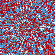 Tie Dye Camo NFT #1629 &copy; Dan Ellis vague.paris