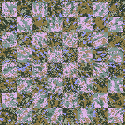 Tie Dye Camo NFT #1631 &copy; Dan Ellis vague.paris