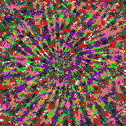 Tie Dye Camo NFT #1645 &copy; Dan Ellis vague.paris