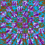 Tie Dye Camo NFT #1646 &copy; Dan Ellis vague.paris