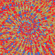 Tie Dye Camo NFT #1647 &copy; Dan Ellis vague.paris