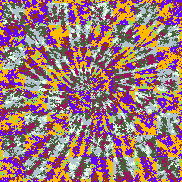 Tie Dye Camo NFT #1650 &copy; Dan Ellis vague.paris