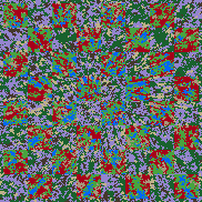 Tie Dye Camo NFT #1651 &copy; Dan Ellis vague.paris