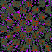 Tie Dye Camo NFT #1653 &copy; Dan Ellis vague.paris