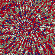 Tie Dye Camo NFT #1658 &copy; Dan Ellis vague.paris