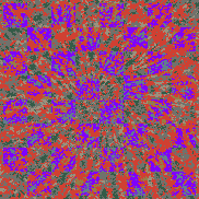 Tie Dye Camo NFT #1665 &copy; Dan Ellis vague.paris