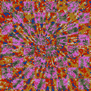 Tie Dye Camo NFT #1668 &copy; Dan Ellis vague.paris