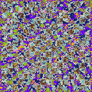 Tie Dye Camo NFT #1676 &copy; Dan Ellis vague.paris