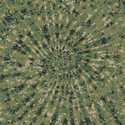 Tie Dye Camo NFT #1685 &copy; Dan Ellis vague.paris