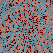 Tie Dye Camo NFT #1691 &copy; Dan Ellis vague.paris