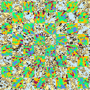 Tie Dye Camo NFT #1695 &copy; Dan Ellis vague.paris