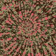 Tie Dye Camo NFT #1718 &copy; Dan Ellis vague.paris