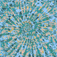 Tie Dye Camo NFT #1720 &copy; Dan Ellis vague.paris