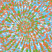 Tie Dye Camo NFT #1721 &copy; Dan Ellis vague.paris