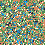 Tie Dye Camo NFT #1722 &copy; Dan Ellis vague.paris