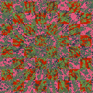 Tie Dye Camo NFT #1725 &copy; Dan Ellis vague.paris