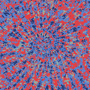 Tie Dye Camo NFT #1727 &copy; Dan Ellis vague.paris