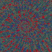 Tie Dye Camo NFT #1728 &copy; Dan Ellis vague.paris