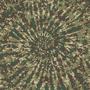 Tie Dye Camo NFT #1738 &copy; Dan Ellis vague.paris